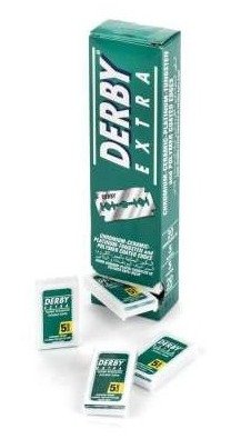 Hojas De Afeitar Doble Filo Derby Extra Blister X 100 Barber