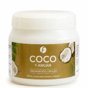 MASCARA DE  COCO - ARGAN x 240 GRS