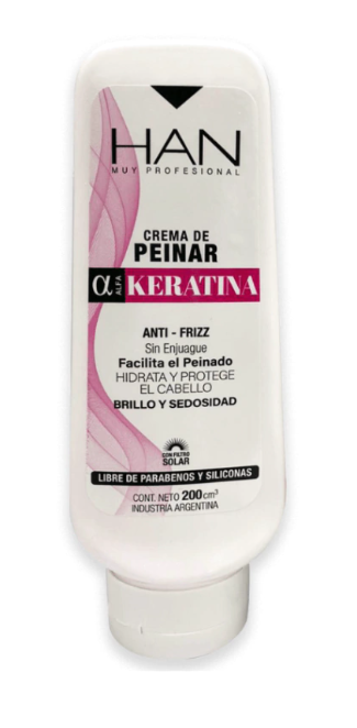 Crema de peinar keratina  x200cm3