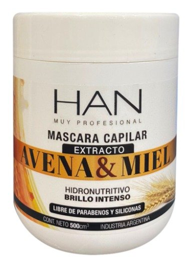 AVENA Y MIEL Baño de crema Pote x 500g