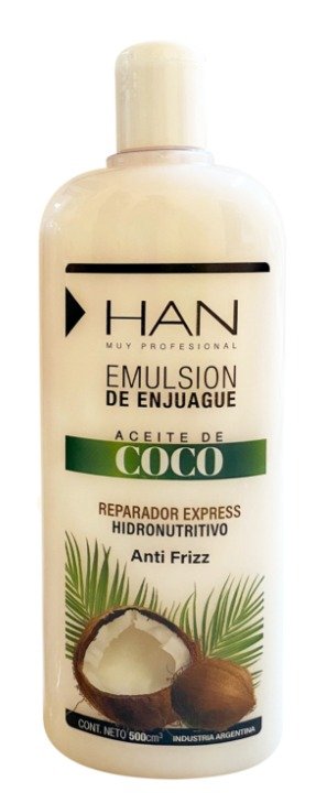 Crema enjuague  ACEITE DE COCO