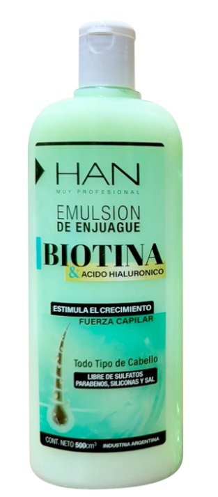 Crema enjuague BIOTINA Y A HIALURONICO