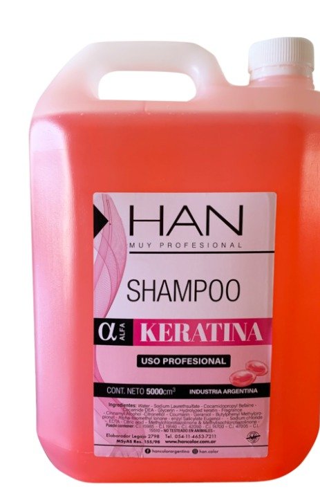 Shampoo KERATINA  Engrosador x5000cc