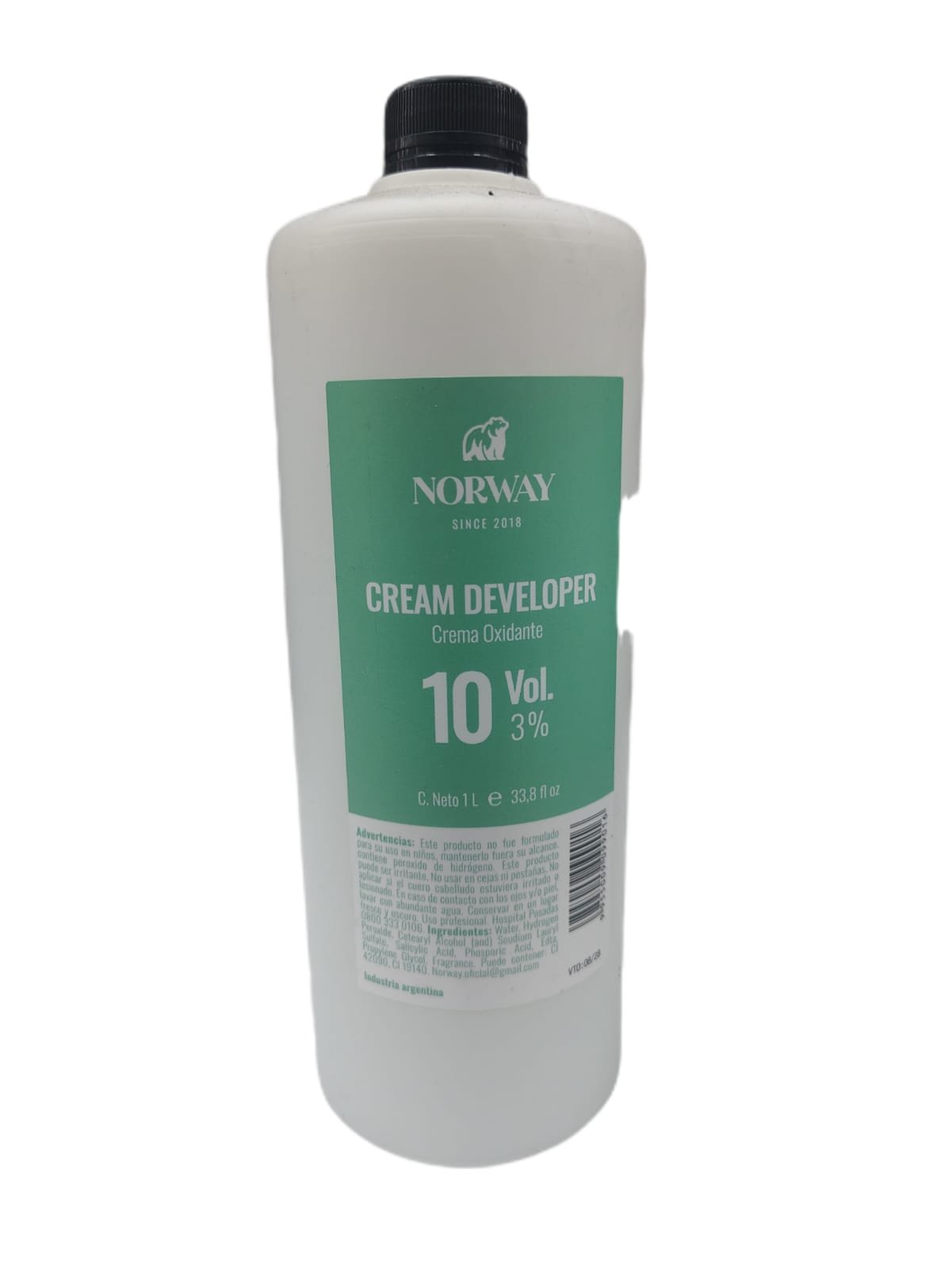 Crema Oxidante 10Vol x1lts
